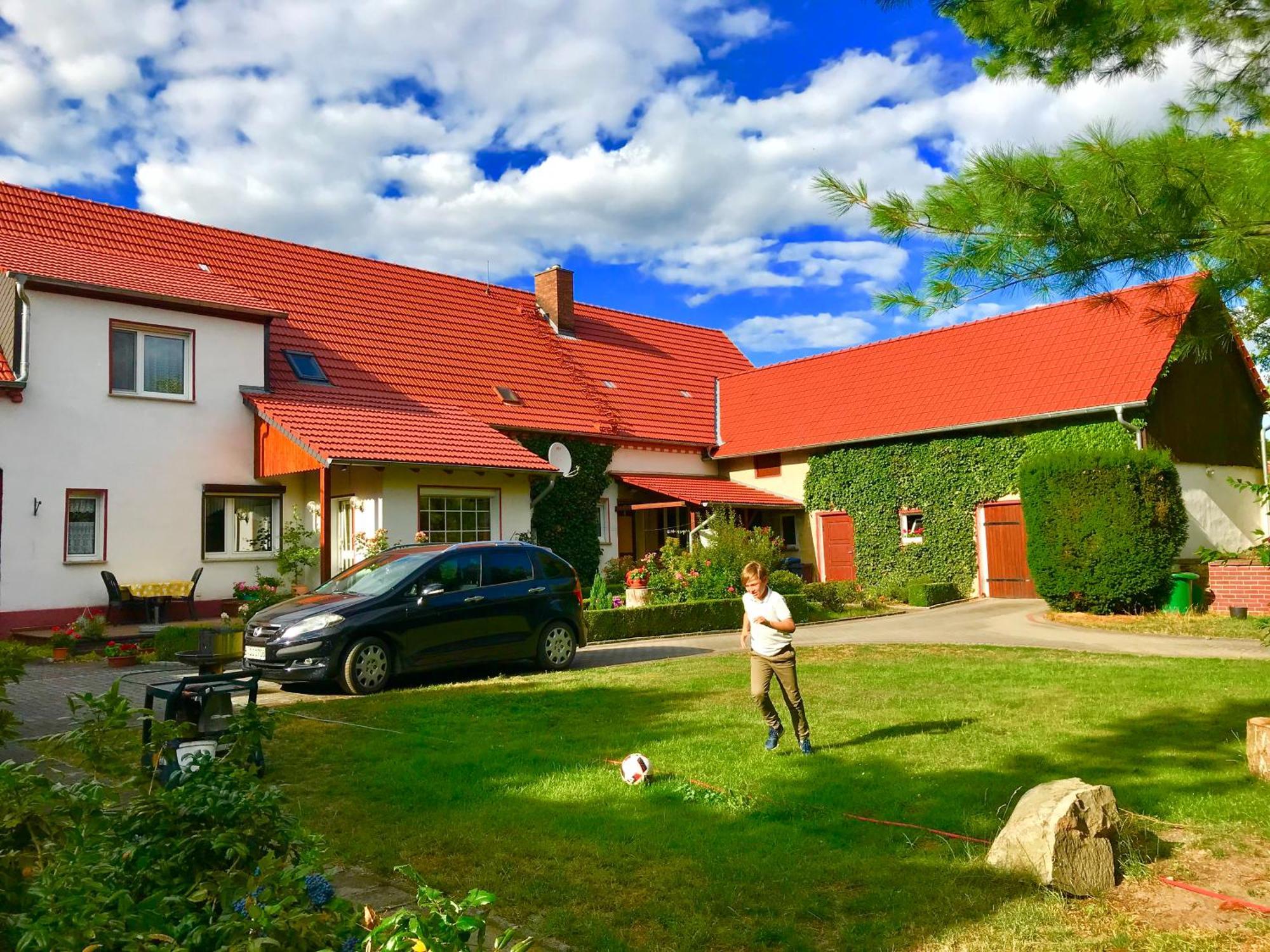 Top-Moderne Ferienwohnung Und Apartments Auf Frueherem Wunderschoenen Bauernhof Im Elbe-Elster-Kreis In Brandenburg Bei Herzberg-Elster, Schoenewalde, Holzdorf Buitenkant foto